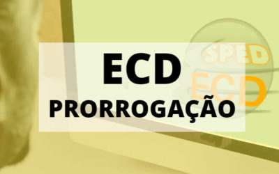 ECD: Receita prorroga prazo de entrega da Escrituração Contábil Digital