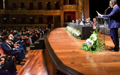 Solenidade de Posse: Theatro Municipal recebe público de 800 pessoas para prestigiar classe contábil fluminense