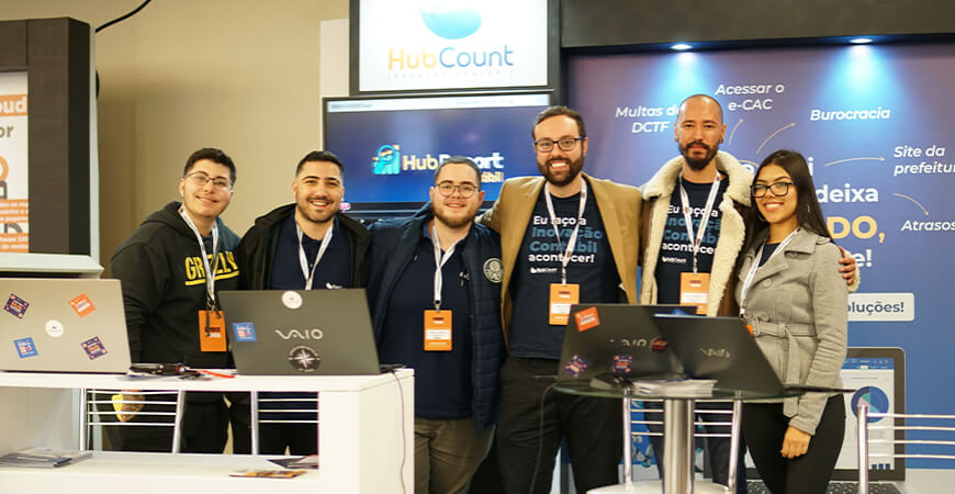 HubCount oferece performance e geração de valor aos contadores no evento Ponto de Virada HubCount oferece performance e geração de valor aos contadores no evento Ponto de Virada