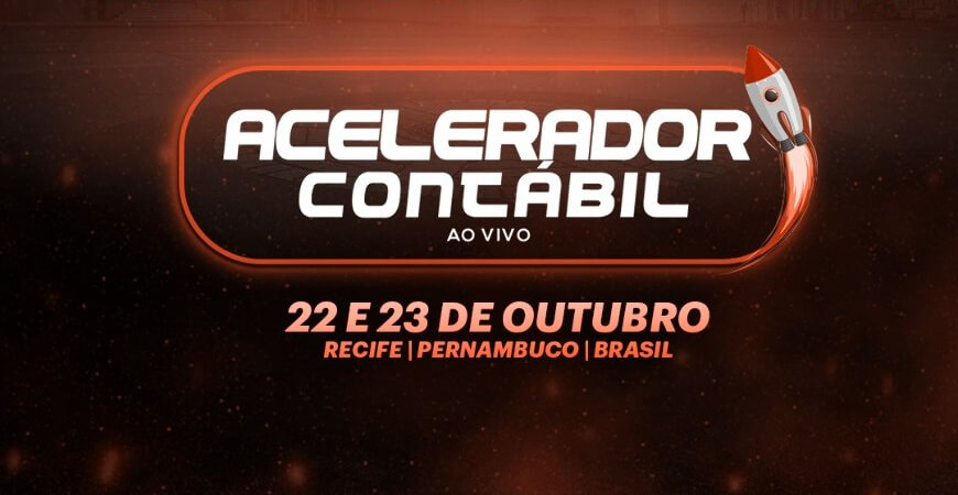 Acelerador Contábil: evento em Recife vai promover mentorias ao vivo para contadores