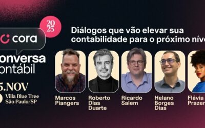Cora Conversa Contábil: evento inédito reúne grandes nomes e propõe diálogos que transformam o universo contábil