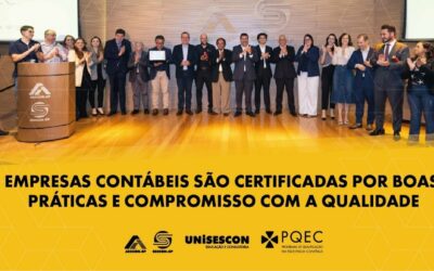 Empresas contábeis são certificadas por boas práticas e compromisso com a qualidade